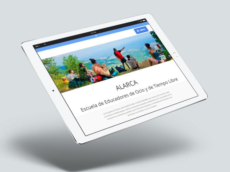 Web Responsive Alarca